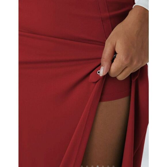 Brand New - Halara Women’s XL High Waisted Decorative Buckle 2-in-1 Maxi Casual - Picture 6 of 9